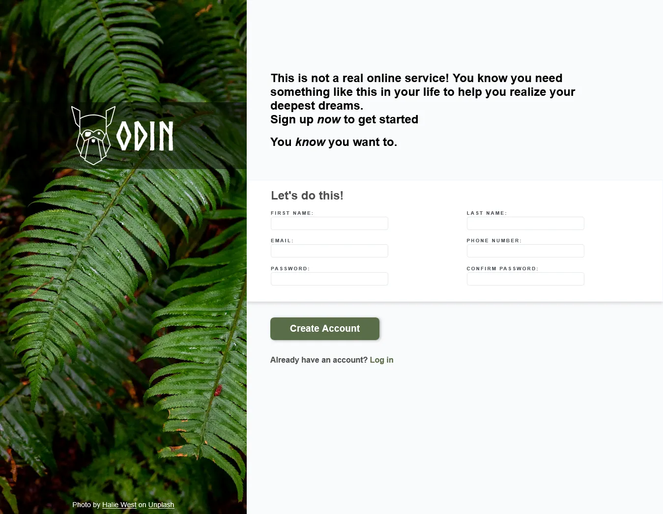 odin-sign-up-form